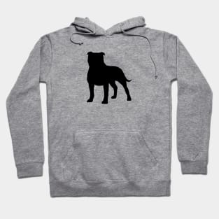 Staffordshire Bull Terrier Silhouette Hoodie